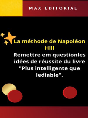 cover image of La méthode de Napoléon Hill